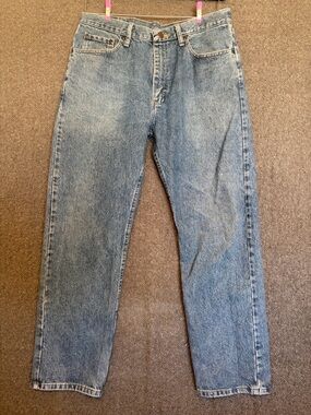 Wrangler Men's Straight Light Blue Denim Jeans